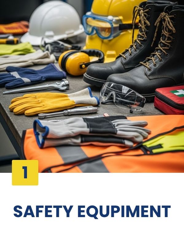 Safety equipment dan alat pelindung diri