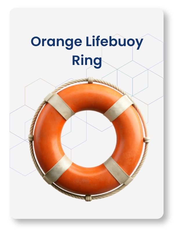 Orange Lifebuoy Ring