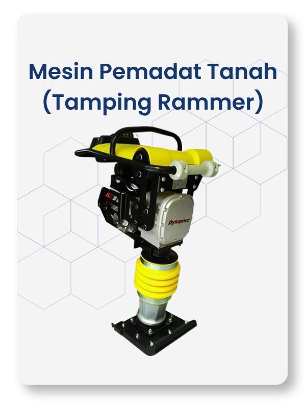 Mesin Pemadat Tanah Tamping Rammer